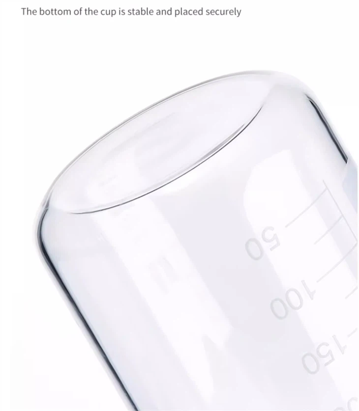 Laboratory Borosilicate Glassware Beaker With Spout Low Form Glass